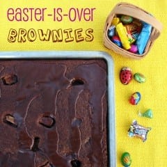 Easter-Is-Over Brownies #recipe from @Katrinaskitchen