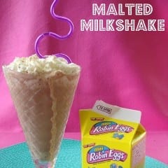 Malted Milkshake #recipe from @Katrinaskitchen