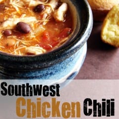 Southwest Chicken Chili from @KatrinasKitchen