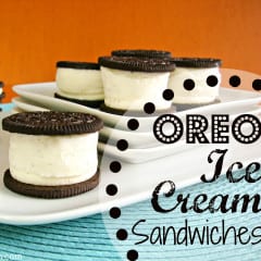 Oreo Ice Cream Sandwiches @katrinaskitchen
