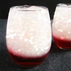 Valentine Layered Drinks for 2