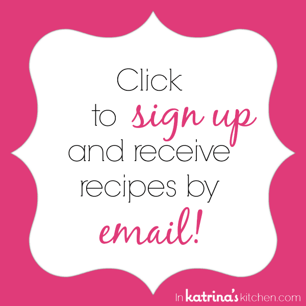 Recipes by email 600
